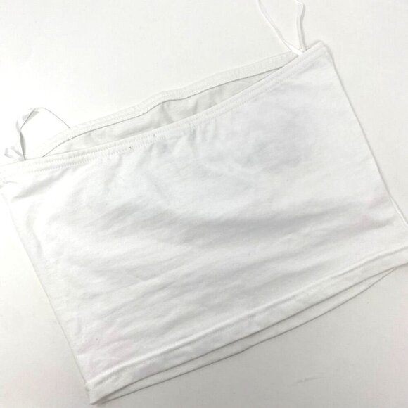 UCLA Bruins Tube Top School Spirit Wear Rally Football Size Medium White B1 - Picture 5 of 6